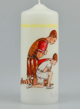 Bougie Cierge de Communion - Centurion et Garçon Blond (pic 1)