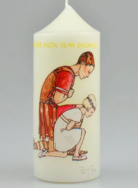 Cierge de Communion - Centurion et Fille Blonde (pic 1)