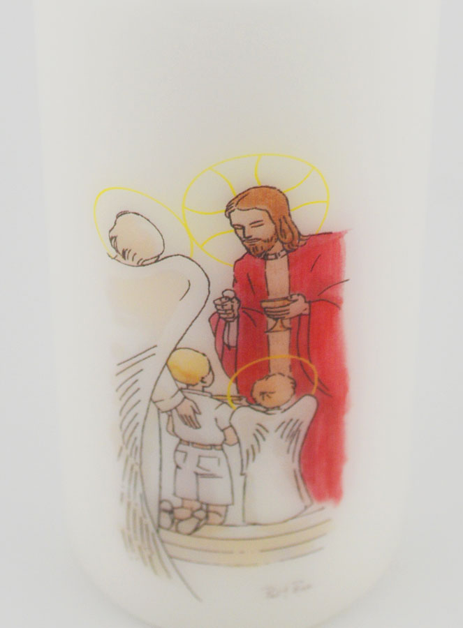 Cierge de Communion Pain des Anges - Garçon Blond (pic 4)