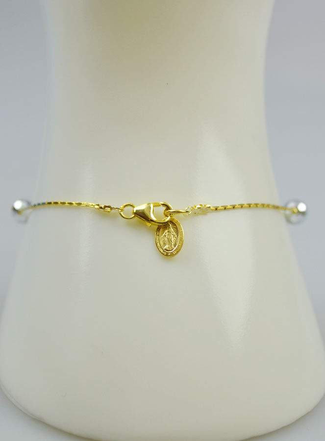 Bracelet Dizainier en Cristal & Or (pic 3)