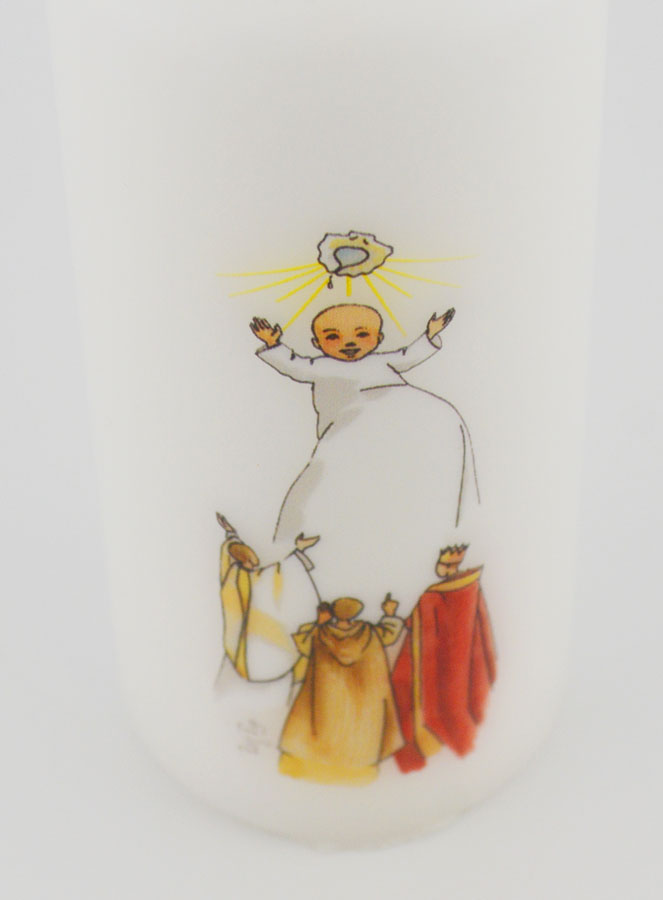 Bougie Cierge de Baptême - Dans les Pas de Jésus (pic 4)