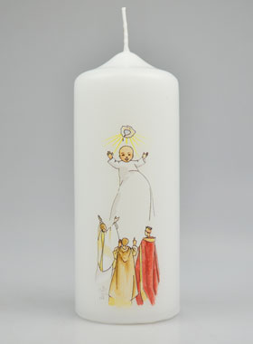 Cierge de Baptême - Grâce du Baptême (pic 1)