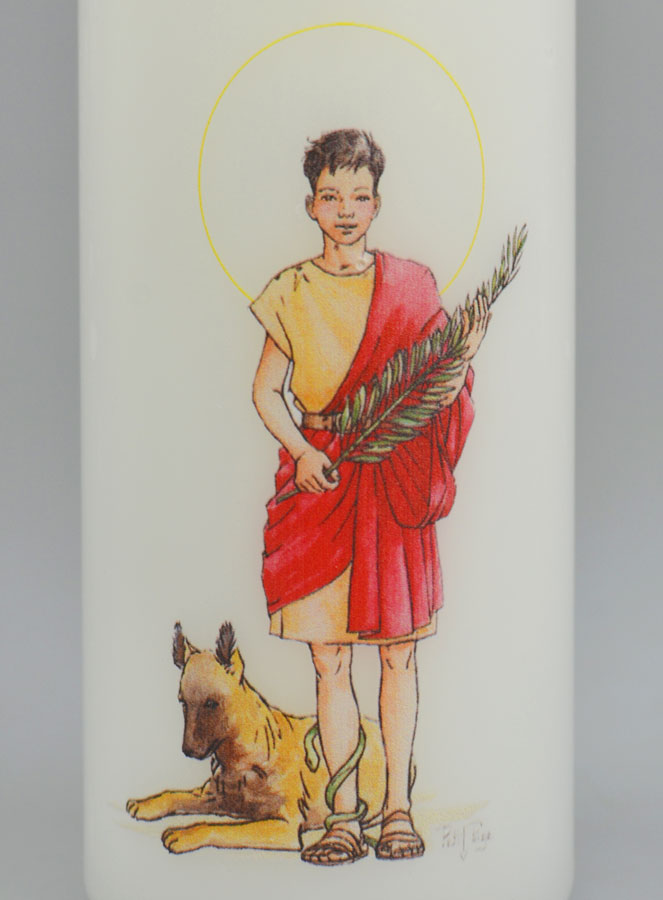 Bougie Cierge Saint Guy (pic 3)