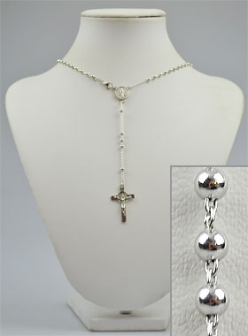 Chapelet Collier de Saint Benoît en Argent 925/1000 (pic 1)