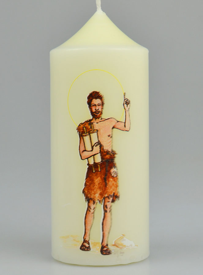 Bougie Cierge Saint Jean le Baptiste (pic 2)