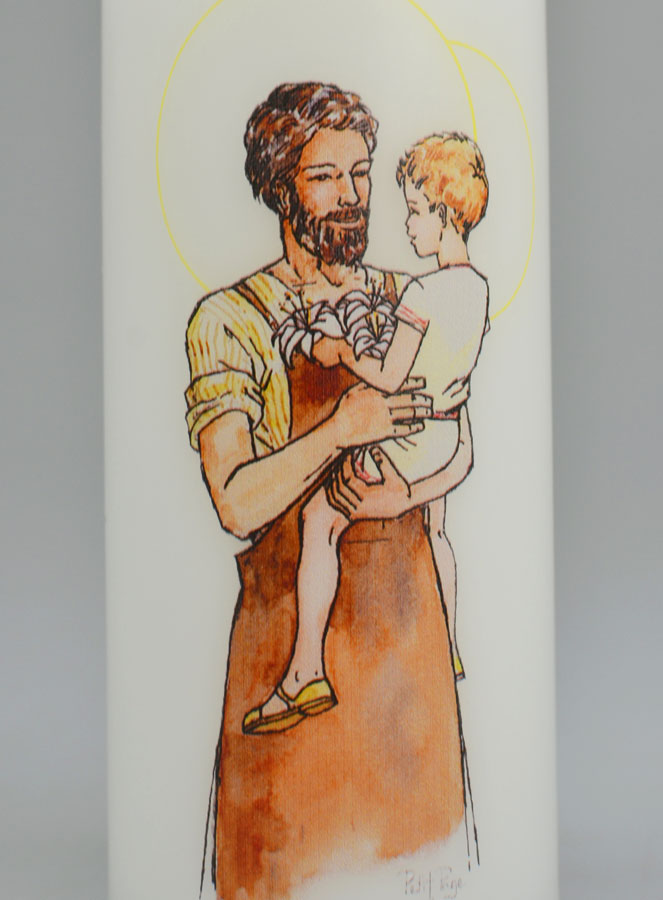 Bougie Cierge de Saint Joseph (pic 3)