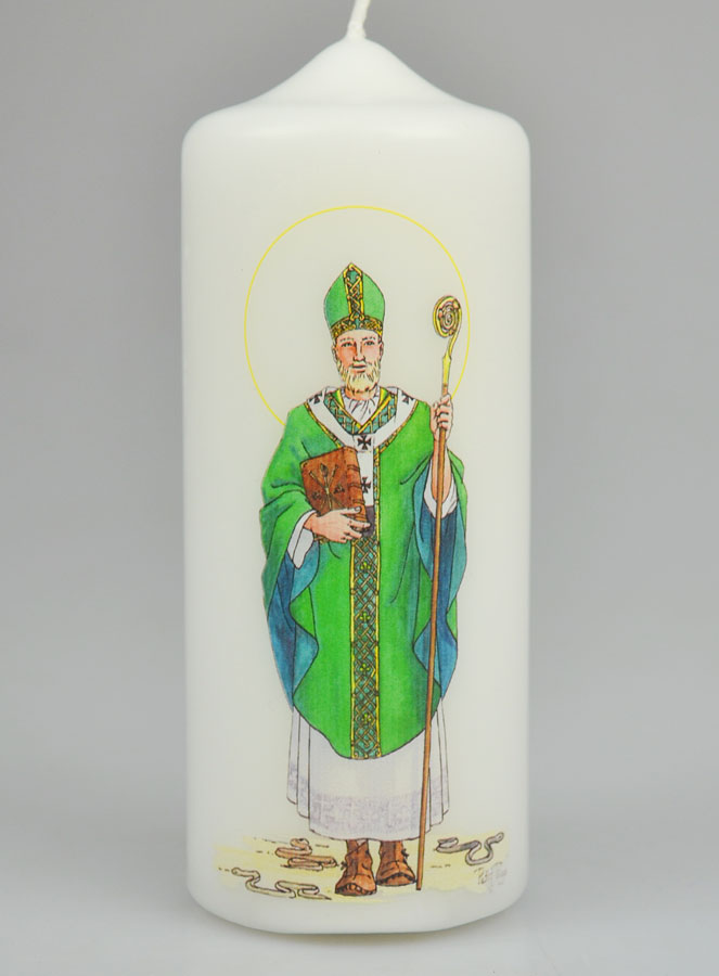 Bougie Cierge de Saint Patrick (pic 2)