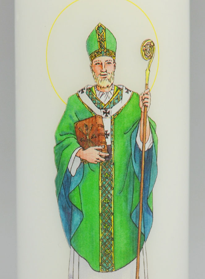 Bougie Cierge de Saint Patrick (pic 3)