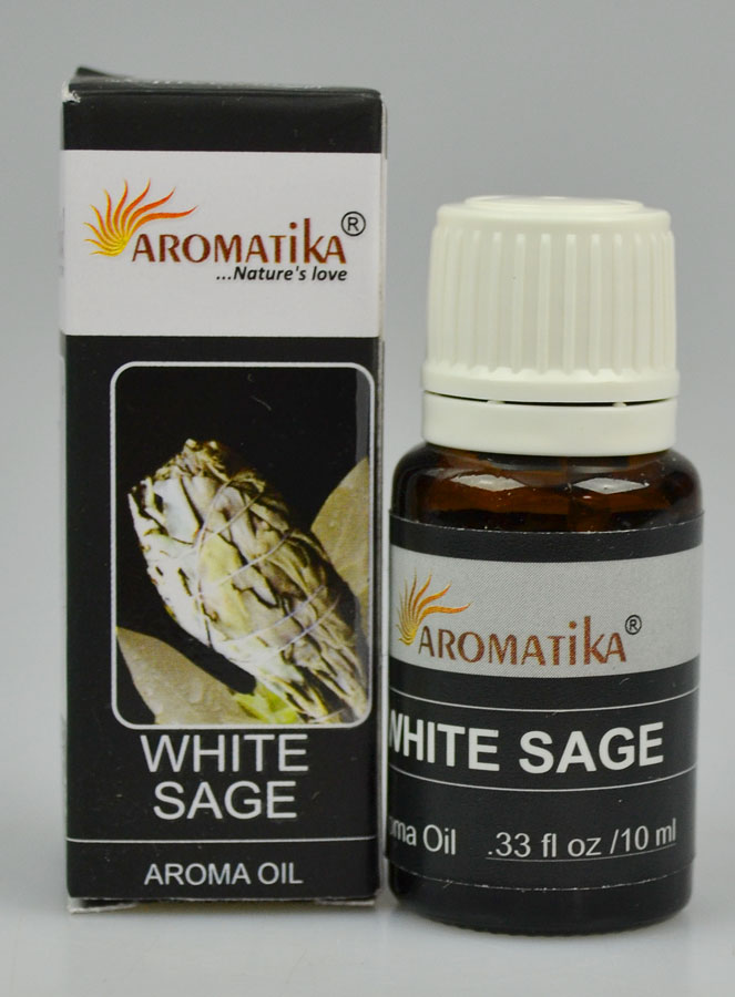 Huile Encens Sauge Blanche - Aromatika (pic 2)