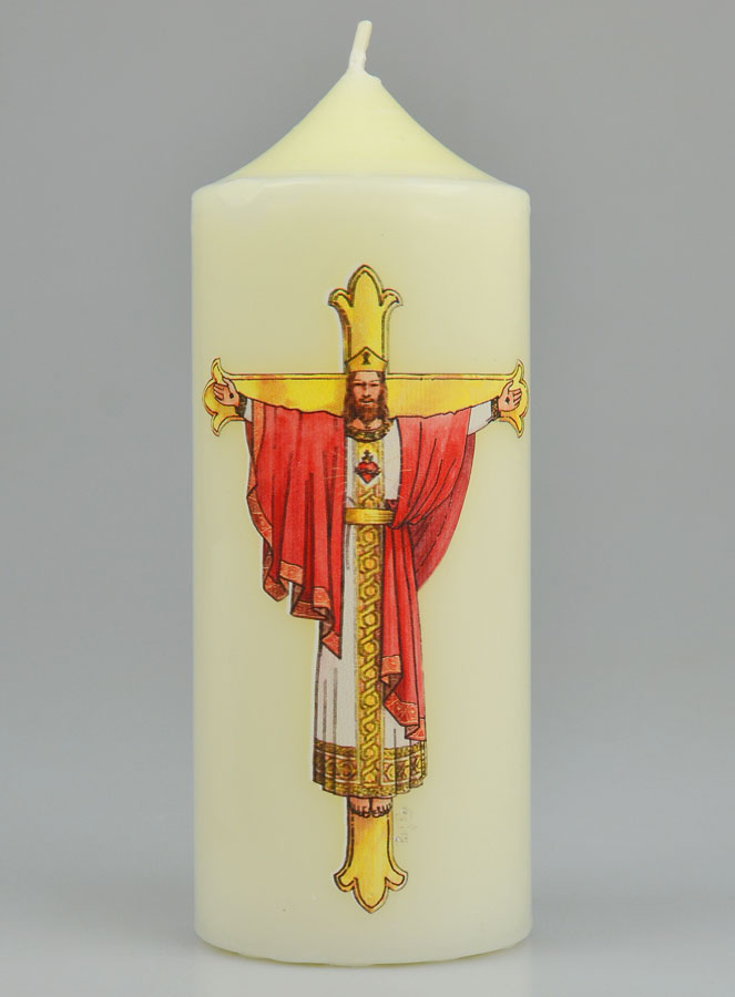 Bougie Cierge Christ Roman (pic 2)