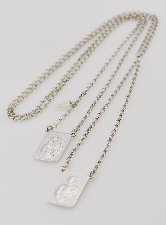 Collier Scapulaire en Argent 925/1000 (pic 2)