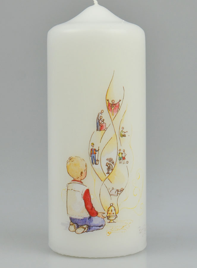 Cierge de Communion - Elévation des Prières par l'Encens (pic 2)