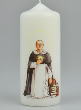 Bougie Cierge de Saint Thomas d'Aquin (pic 1)