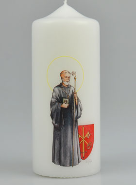 Bougie Cierge de Saint Mayeul (pic 1)