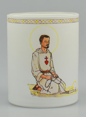 Bougie Parfumée Luxe Saint Charles de Foucauld & Prière (pic 1)
