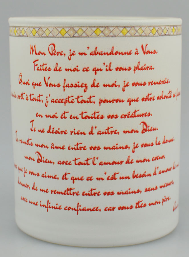 Bougie Parfumée Luxe Saint Charles de Foucauld & Prière (pic 3)