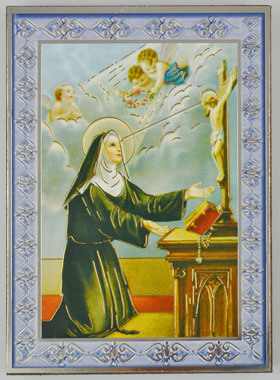 Icône Religieuse de Sainte Rita - 15 cm (pic 1)