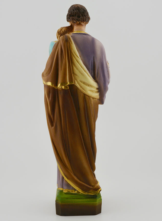 Statue de Saint Joseph en Résine Couleur - 20 cm (pic 4)