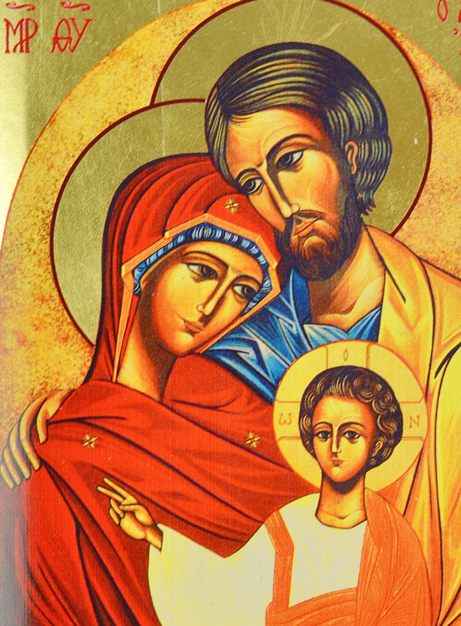 Icône Sainte Famille - 24cm (pic 3)