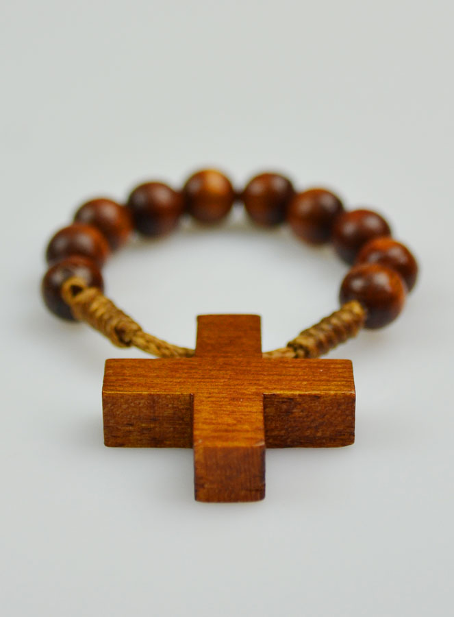 Dizainier Religieux en Bois Foncé (pic 3)