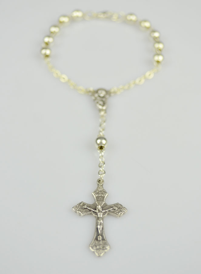Dizainier en Métal Argenté & Croix du Christ (pic 3)