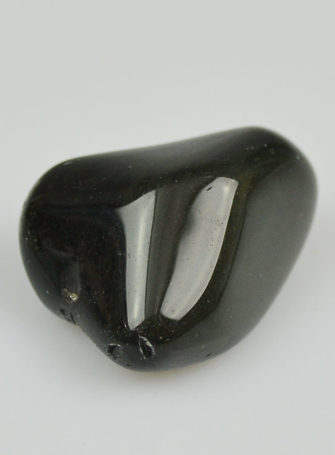 Pierre Roulée Obsidienne Noire Dorée (pic 3)