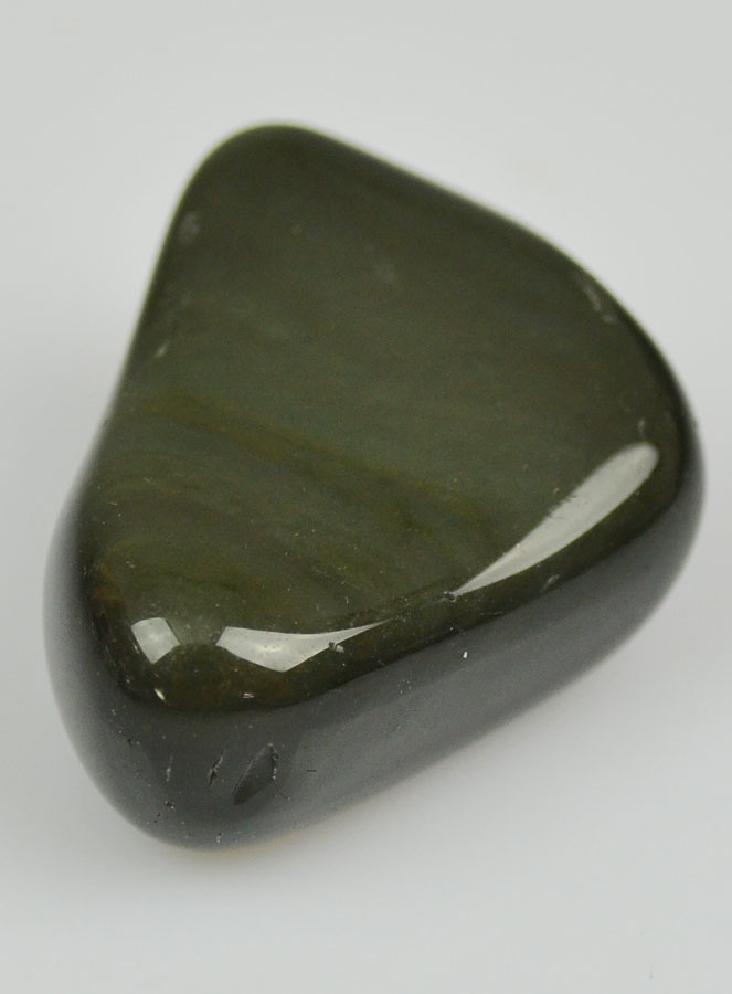 Pierre Roulée Obsidienne Noire Dorée (pic 4)