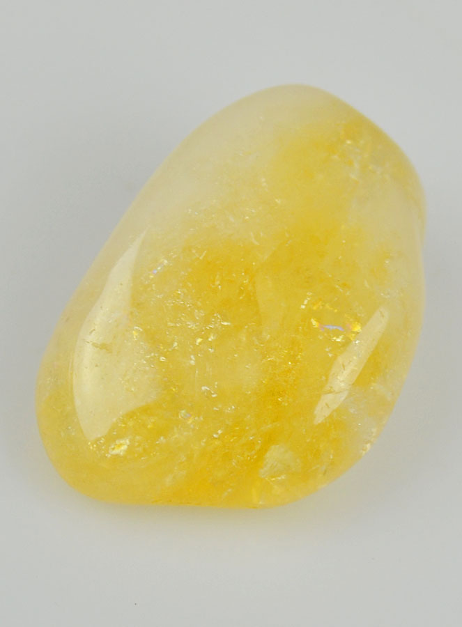 Pierre Roulée Citrine Chauffée du Brésil - AA (pic 4)