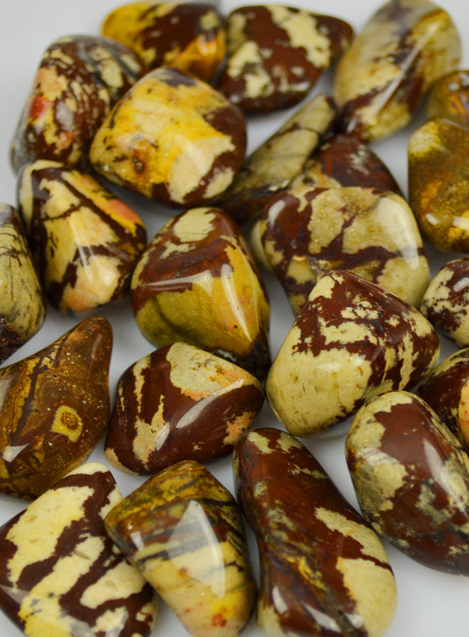 Pierre Roulée Jaspe Zèbre Brun (pic 2)