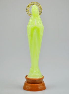 Statue Vierge Marie Lumineuse - 14 cm (pic 1)