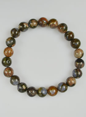 Bracelet en Pierre Naturelle de Liberite Bleue (pic 1)