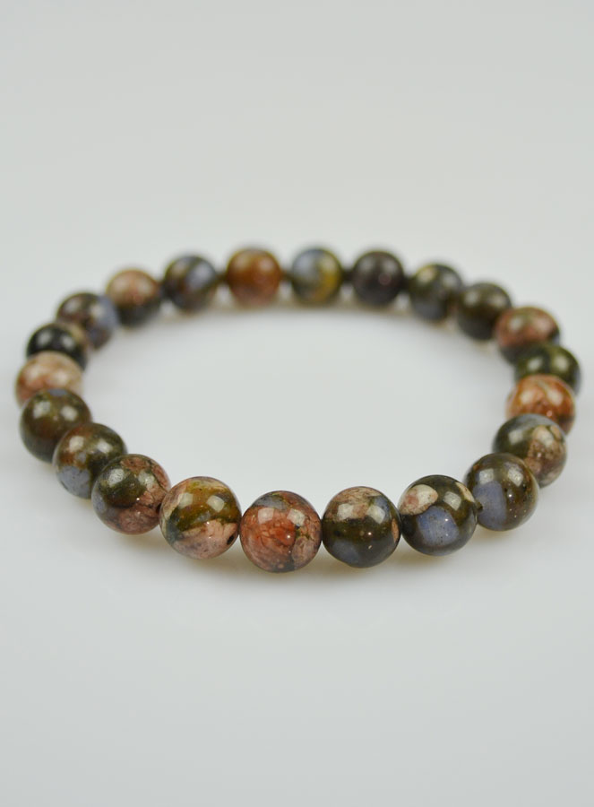 Bracelet en Pierre Naturelle de Liberite Bleue (pic 3)