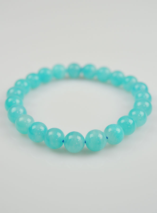 Bracelet en Pierre Naturelle d'Amazonite du Perou (pic 3)