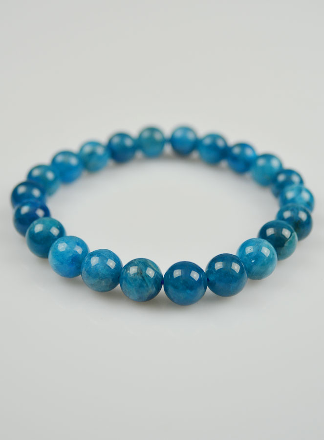 Bracelet en Pierre Naturelle d'Apatite (pic 3)