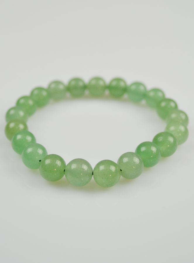 Bracelet en Pierre Naturelle d'Aventurine Verte (pic 3)
