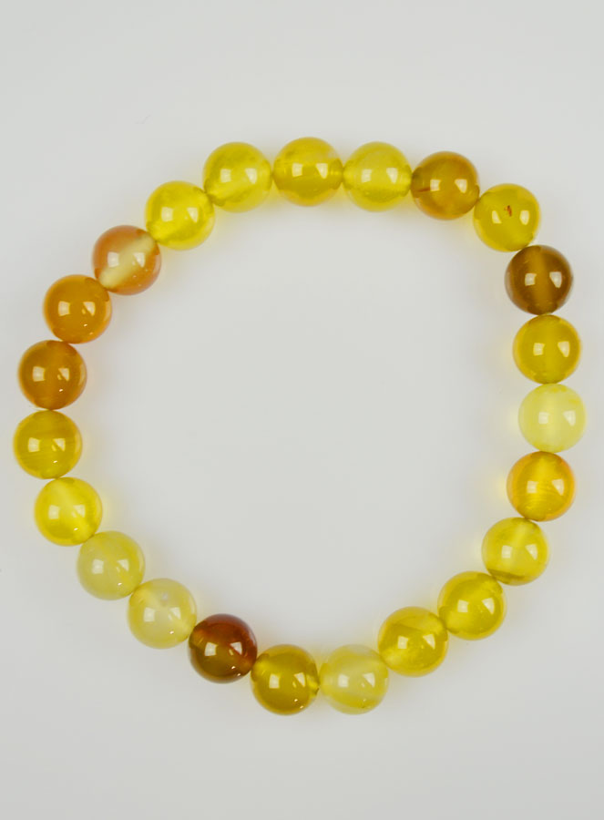 Bracelet en Pierre Naturelle d'Agate Mix du Brésil (pic 2)