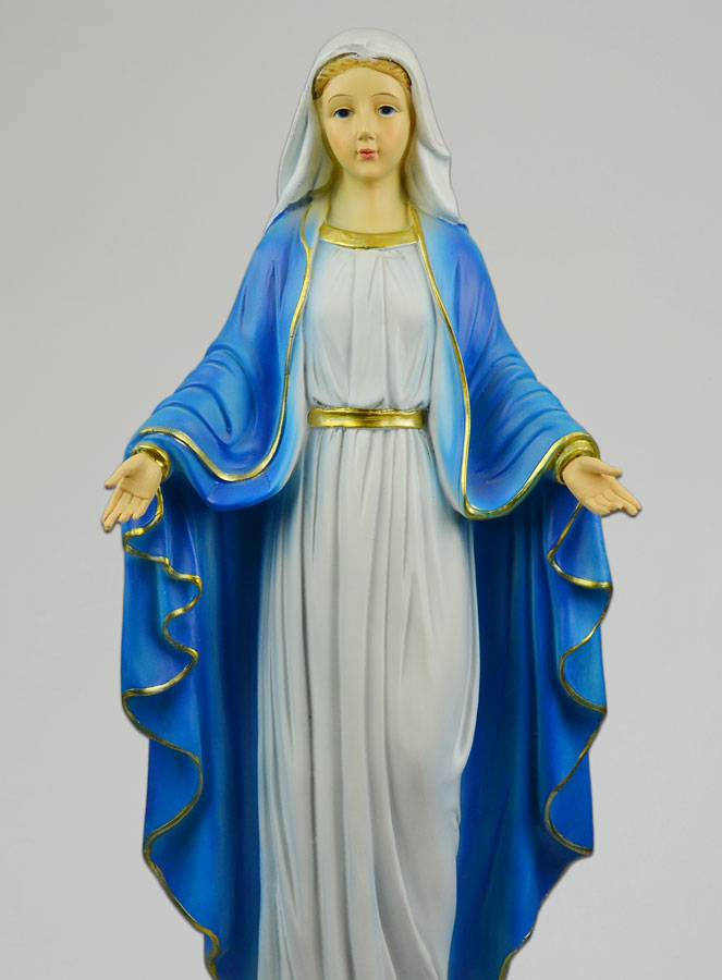 Grande Statue de la Vierge Miraculeuse - 60cm (pic 3)