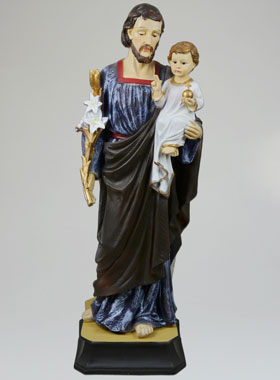 Grande Statue de Saint Joseph - 80cm (pic 1)