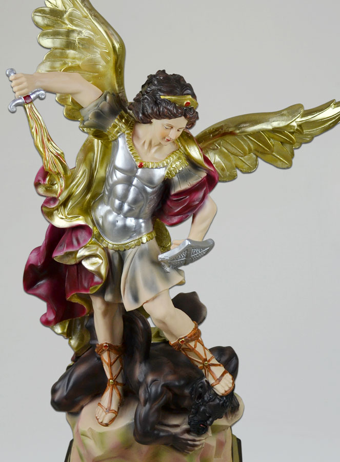 Grande Statue Saint Michel Archange - 80cm (pic 3)