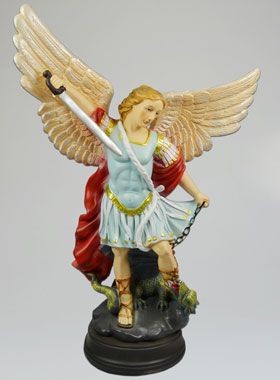 Grande Statue Saint Michel Archange - 60cm (pic 1)