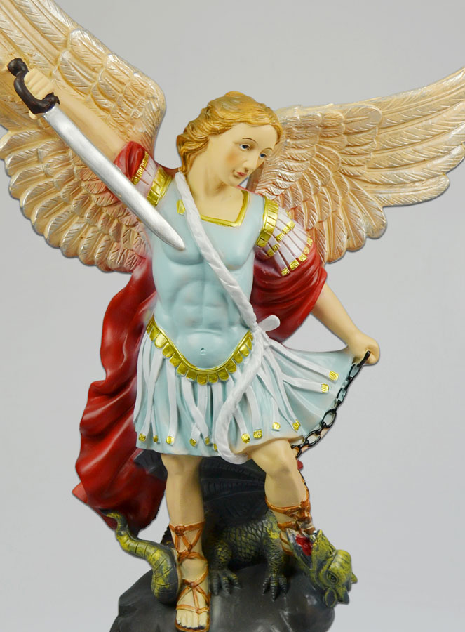 Grande Statue Saint Michel Archange - 60cm (pic 3)