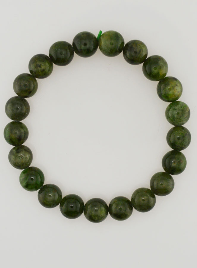 Bracelet en Pierre Naturelle de Diopside - Qualité AA (pic 1)