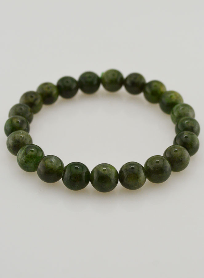 Bracelet en Pierre Naturelle de Diopside - Qualité AA (pic 2)