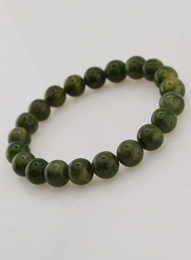 Bracelet en Pierre Naturelle de Diopside - Qualité AA (pic 4)