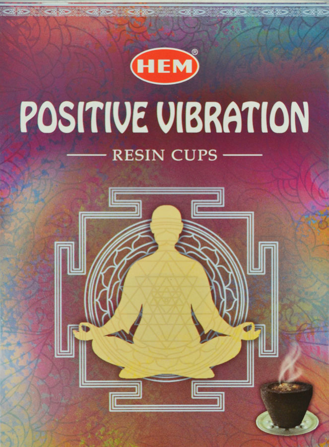 Encens Positive Vibration + Charbon + Coupelle Bois (pic 4)