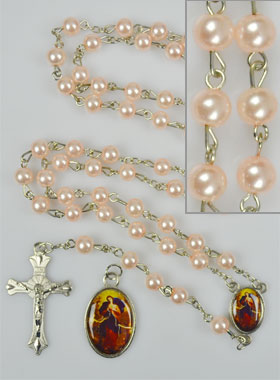 Chapelet de Lourdes + Médaille Marie qui Défait les Noeuds (pic 1)
