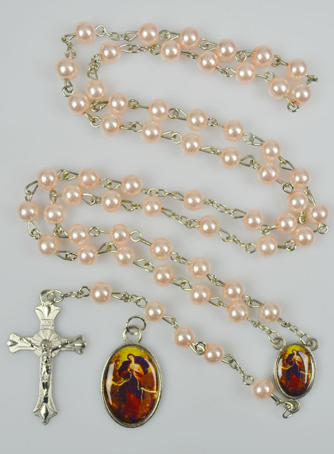 Chapelet de Lourdes + Médaille Marie qui Défait les Noeuds (pic 2)