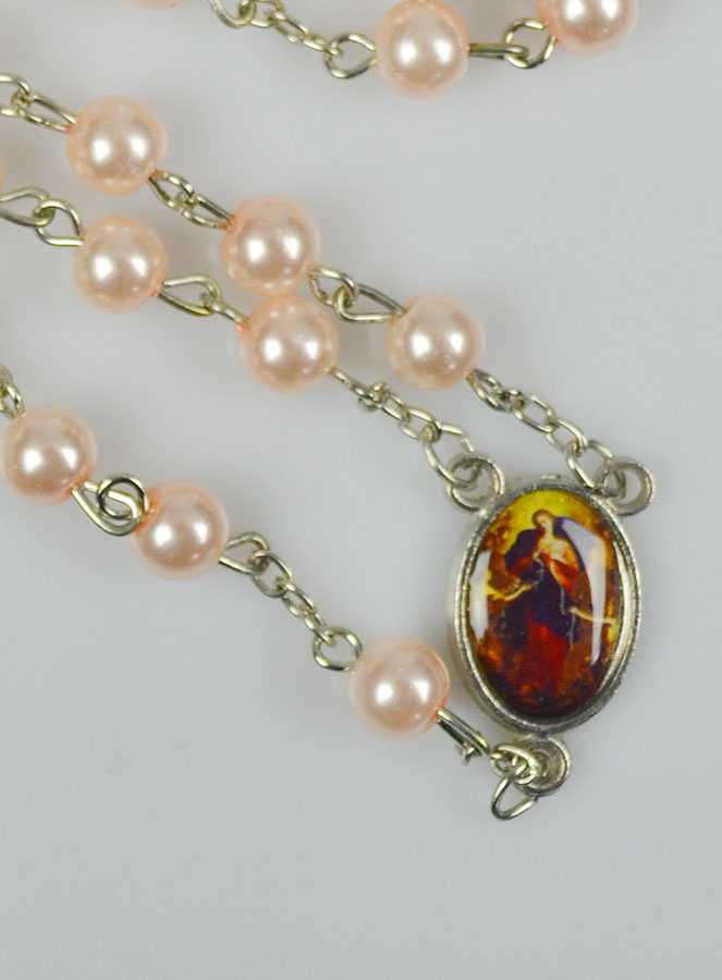 Chapelet de Lourdes + Médaille Marie qui Défait les Noeuds (pic 3)