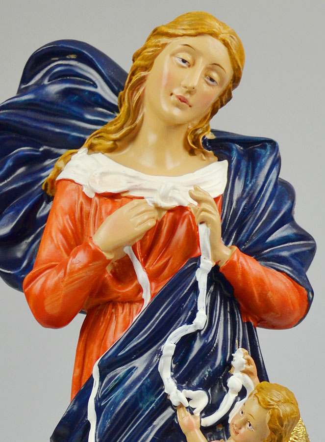 Statue de Marie qui Défait les Noeuds en Résine - 30cm (pic 4)