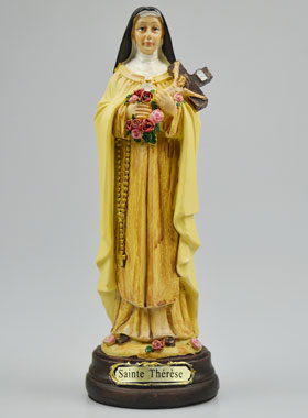 Statue de Sainte Thérèse en Résine - 20cm (pic 1)